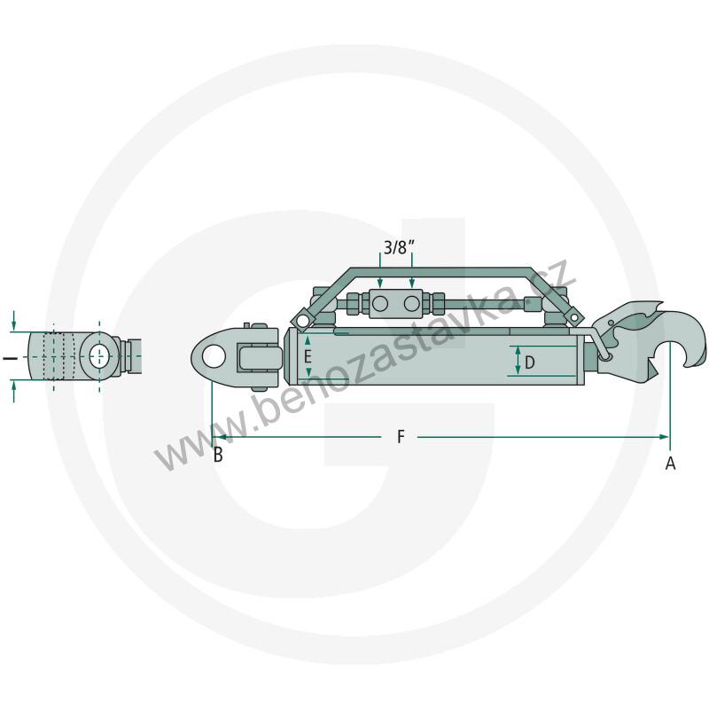 Hydraulický třetí bod GRANIT