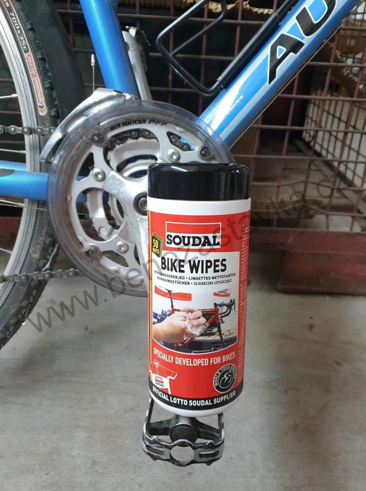 Čistící ubrousky - Bike wipes