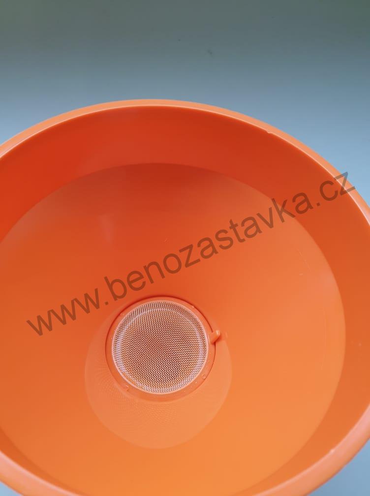 Trychtýř, nálevka zahnutá 160mm 1,2l