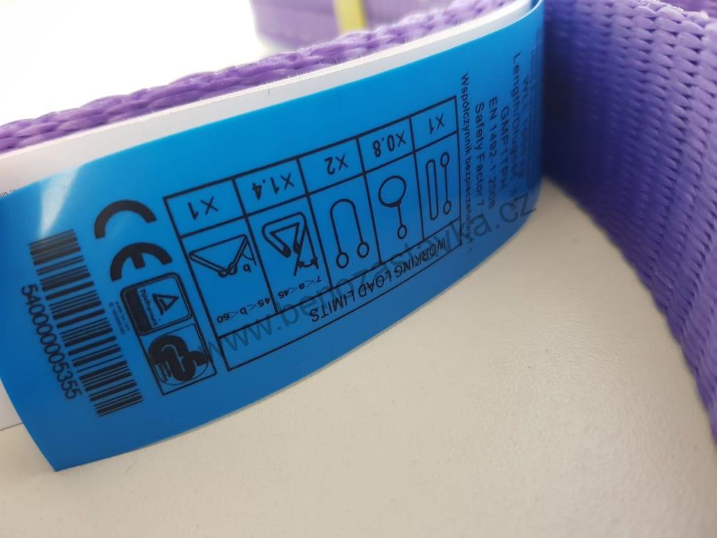 PÁS ZVEDACÍ - popruh - 1T/3M - oko/oko