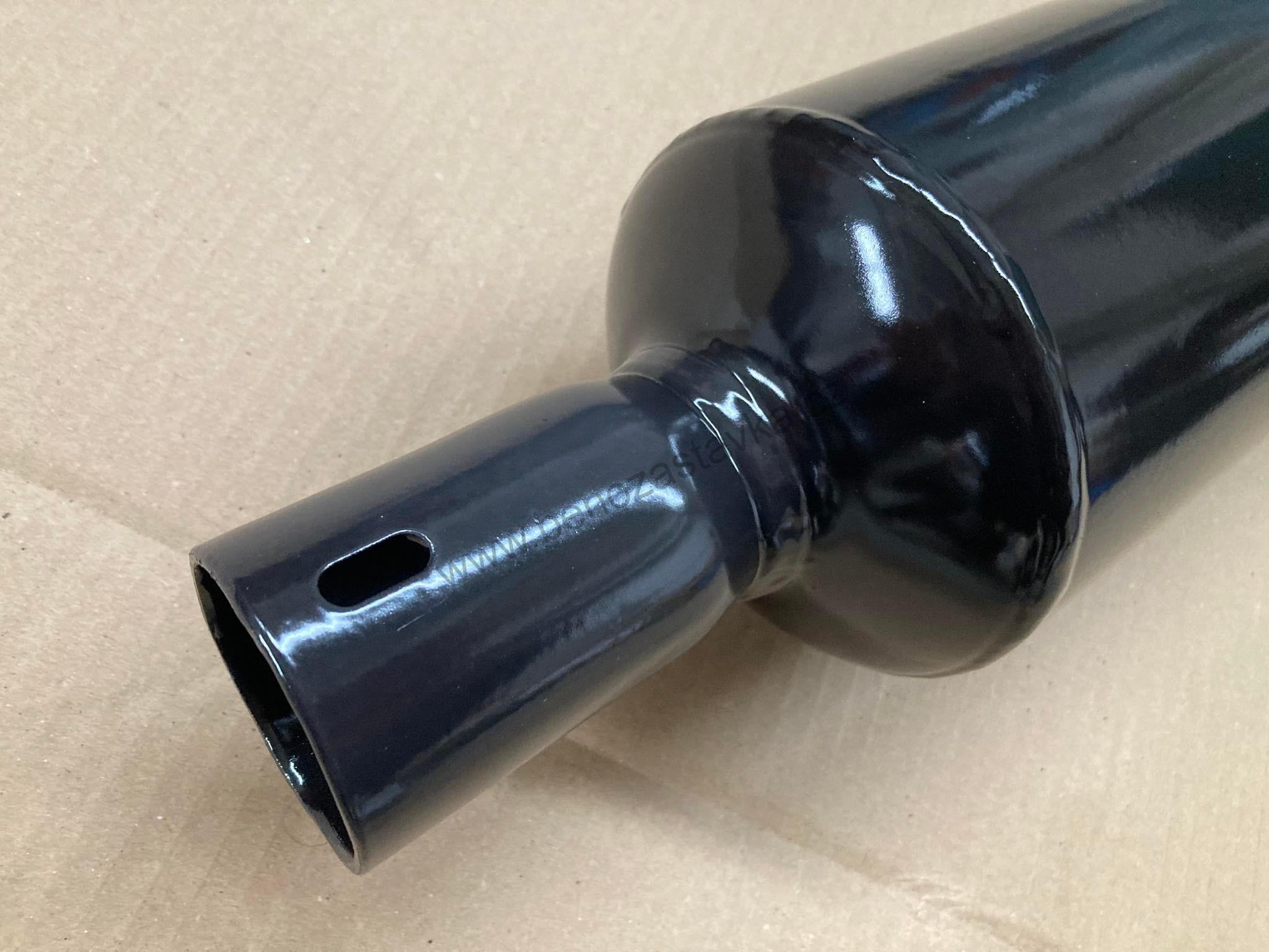 Tlumič výfuku smalt CZ /103 cm - Zetor 4011 4911 5511