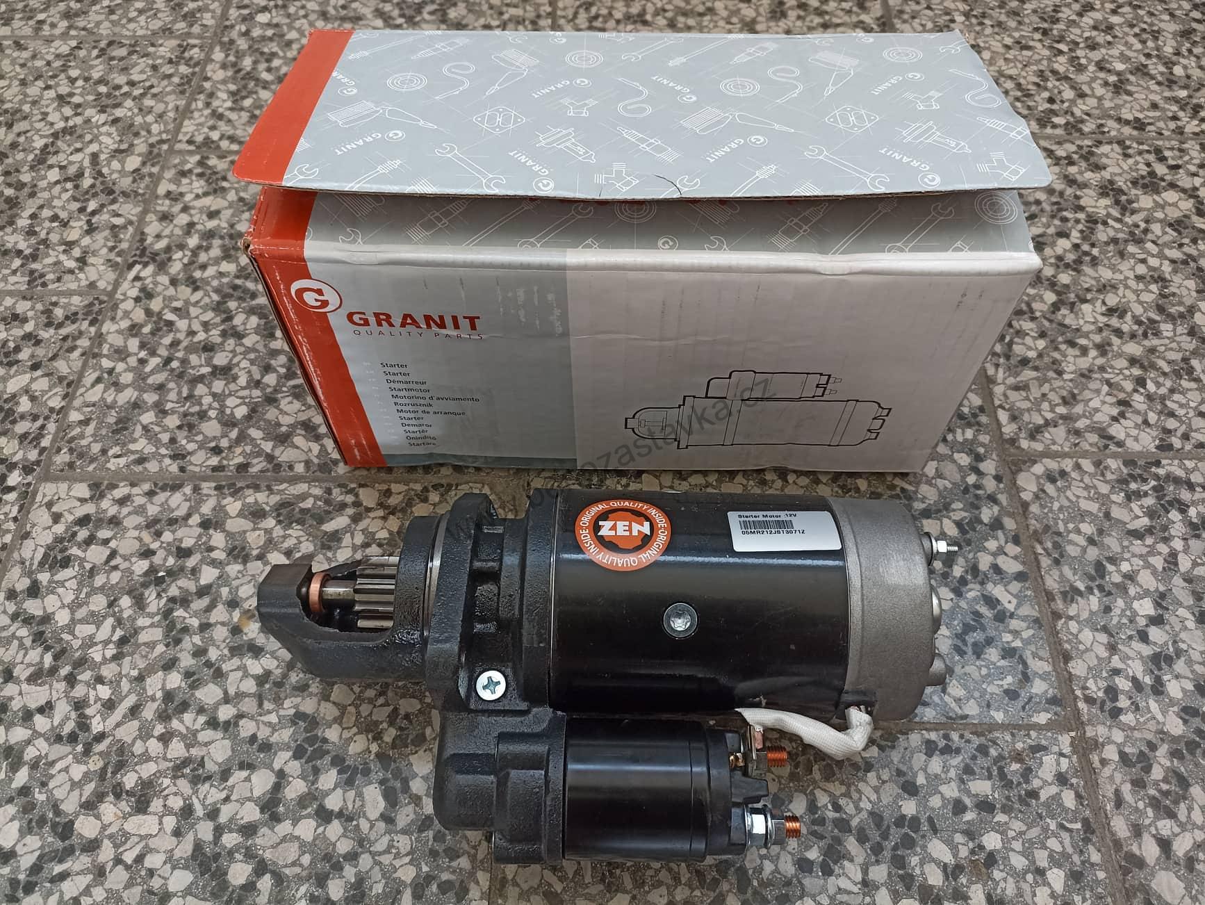 Startér, Spouštěč úplný 12V/3kW /GRANIT/ - Zetor URI