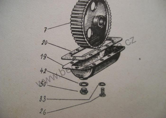 Ozubené kolo - Zetor 2011