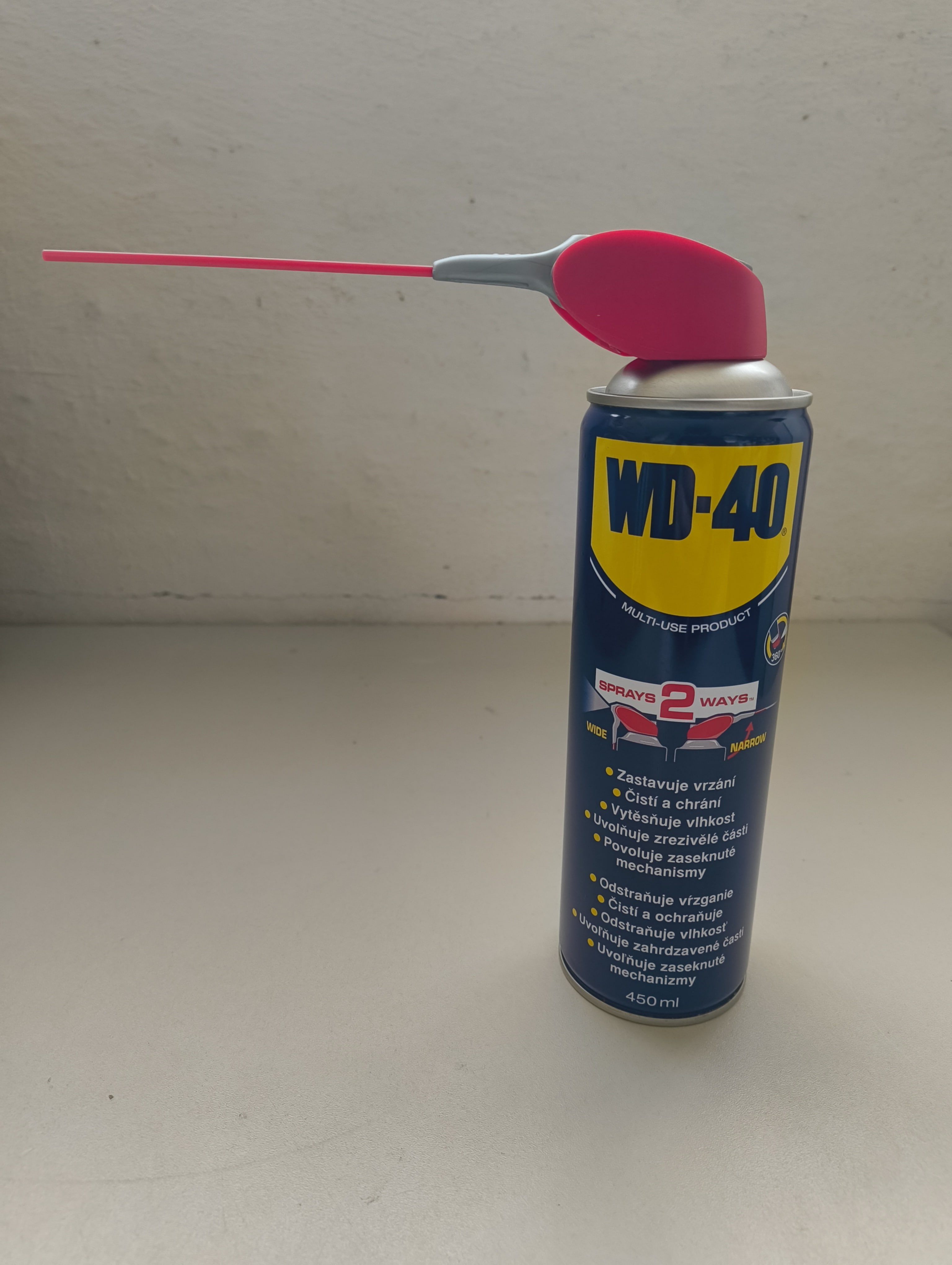 WD-40 - 450 ml Smart Straw univerzální mazivo
