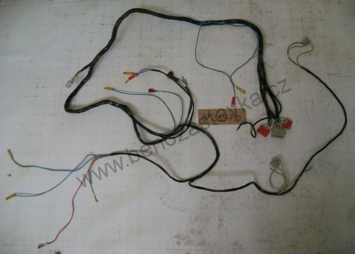 Kabel, svazek přední - Zetor URII