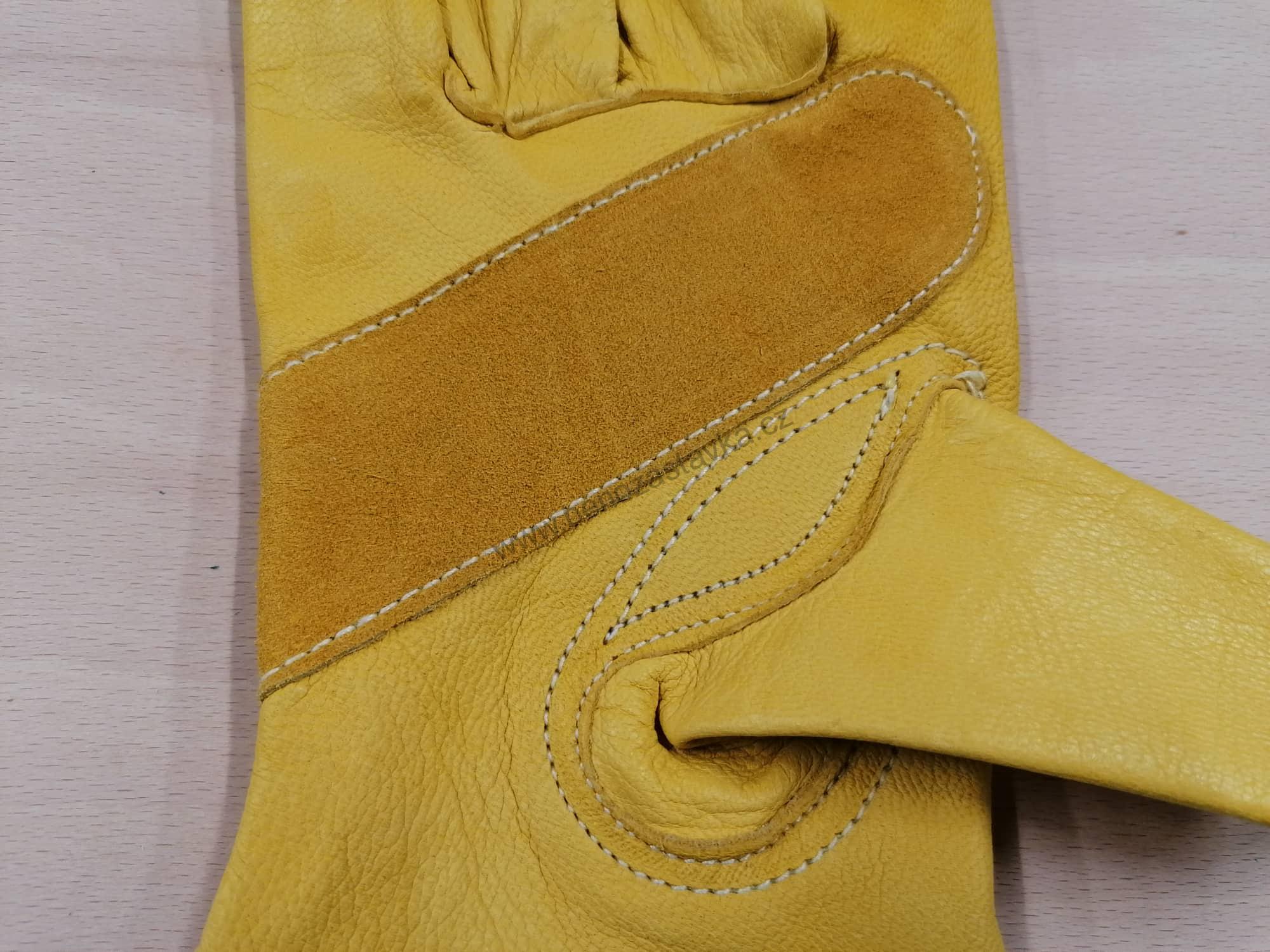 Rukavice - GLADY - vel.10 - Celokožené