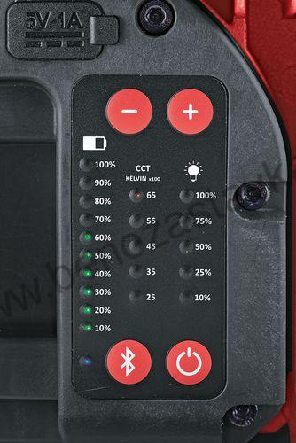 DWL 2500 10.8/18.0 LED aku-plněspektrální svítilna 10,8 /18,0 V