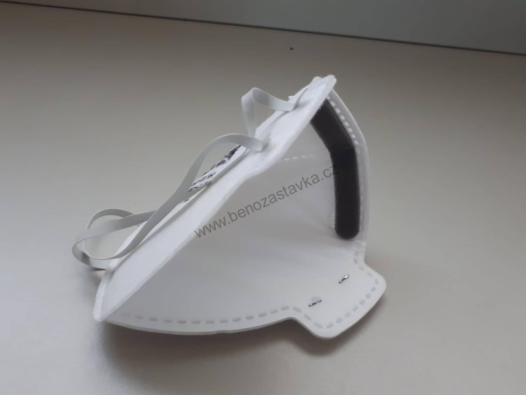 Skládaný respirátor FFP2 - bez ventilku