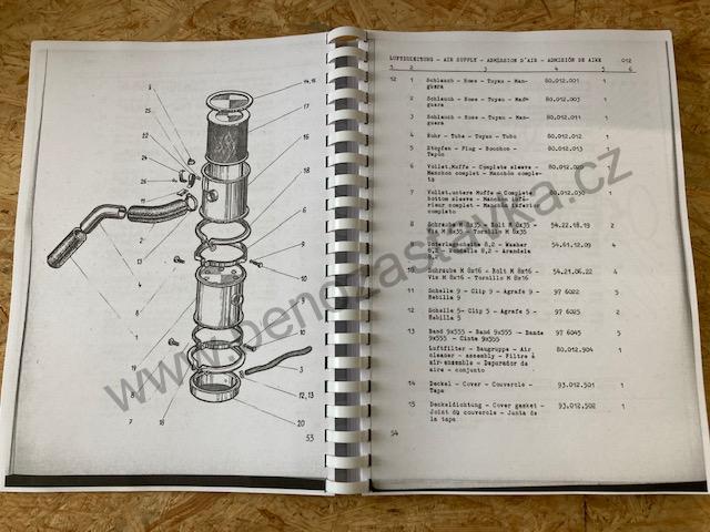 Parts book - URSUS 385