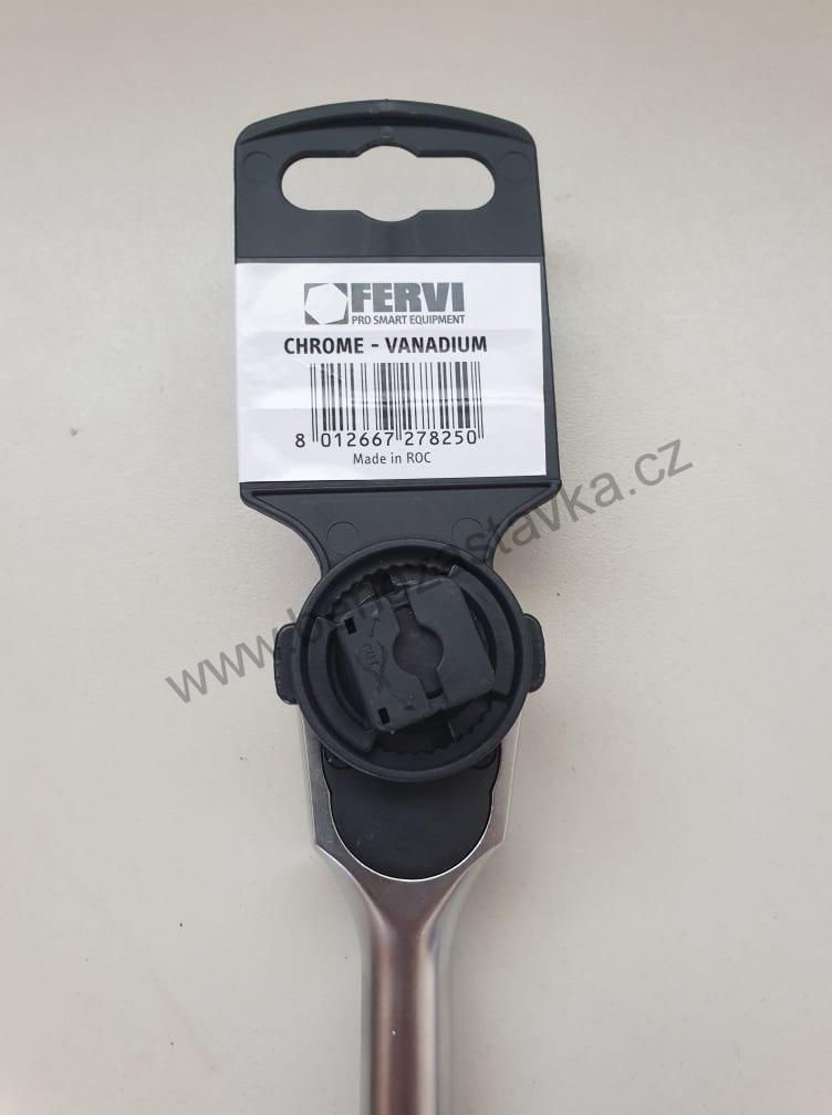 Ráčna ergonomická 1/2" 72 zubů - FERVI