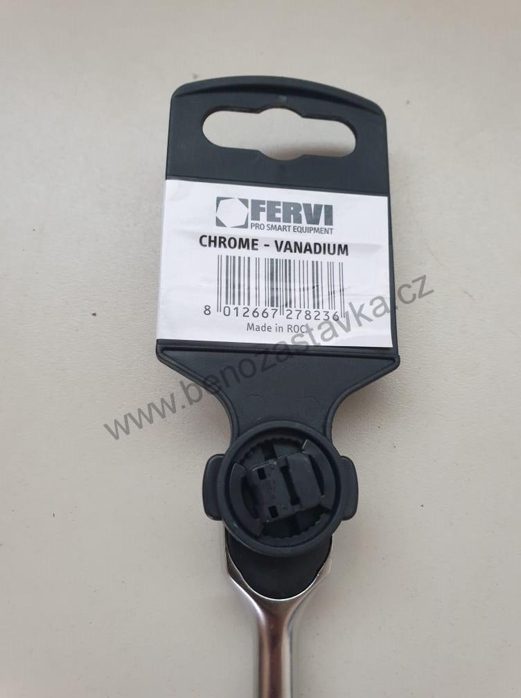 Ráčna ergonomická 1/4" 72 zubů - FERVI