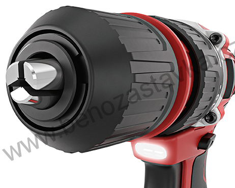 2-rychlostní aku-vrtačka s příklepem PD 2G 10.8-EC včetně 3 nástavců - FLEX