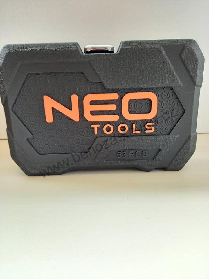 Sada Gola 1/4" 53 kusů - NEO TOOLS