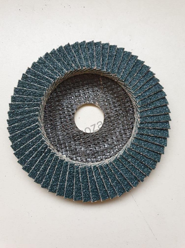 Brusný lamelový kotouč 115mm / Zrno 80 / Zirkon - LUKAS