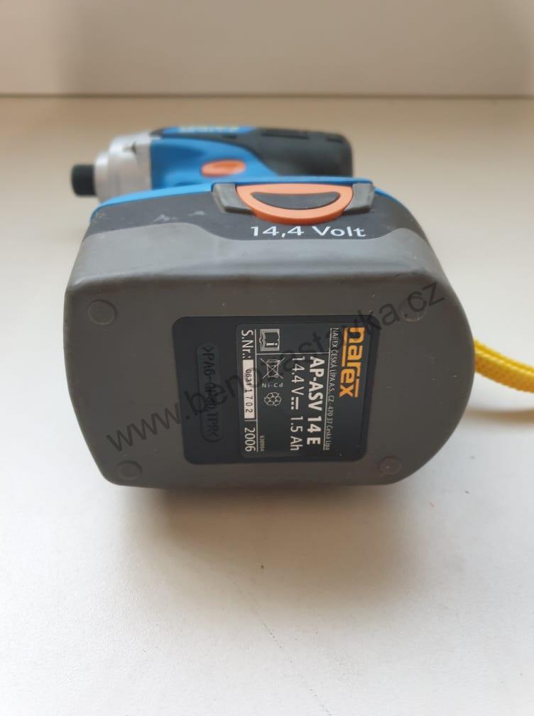 Aku-rázový šroubovák ASR 14 1/4"