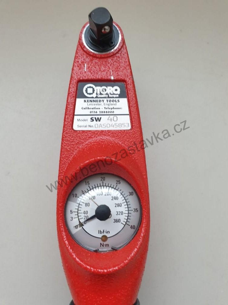 Momentový klíč s ukazatelem SW40 3/8" 3-40Nm