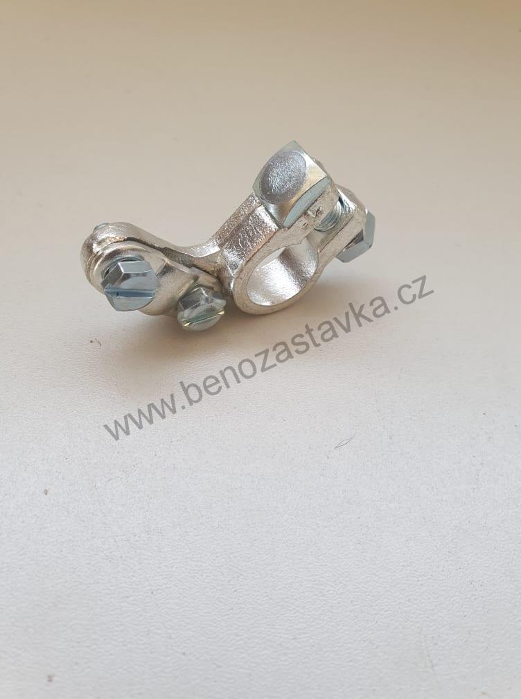 Profi koncová svorka baterie POL + / Pocínovaná