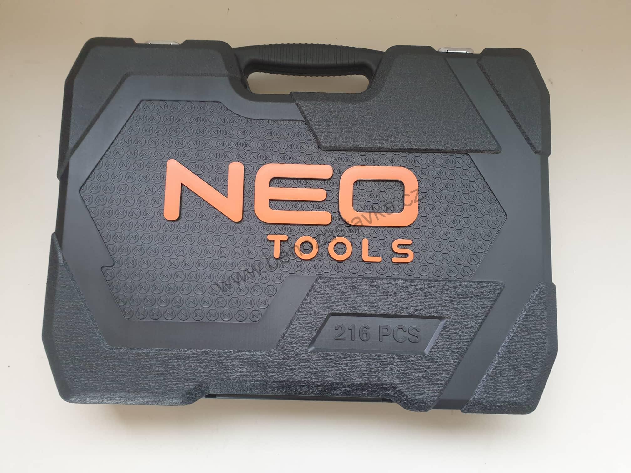Sada Gola 1/2"-1/4"-3/8" 216ks NEO TOOLS