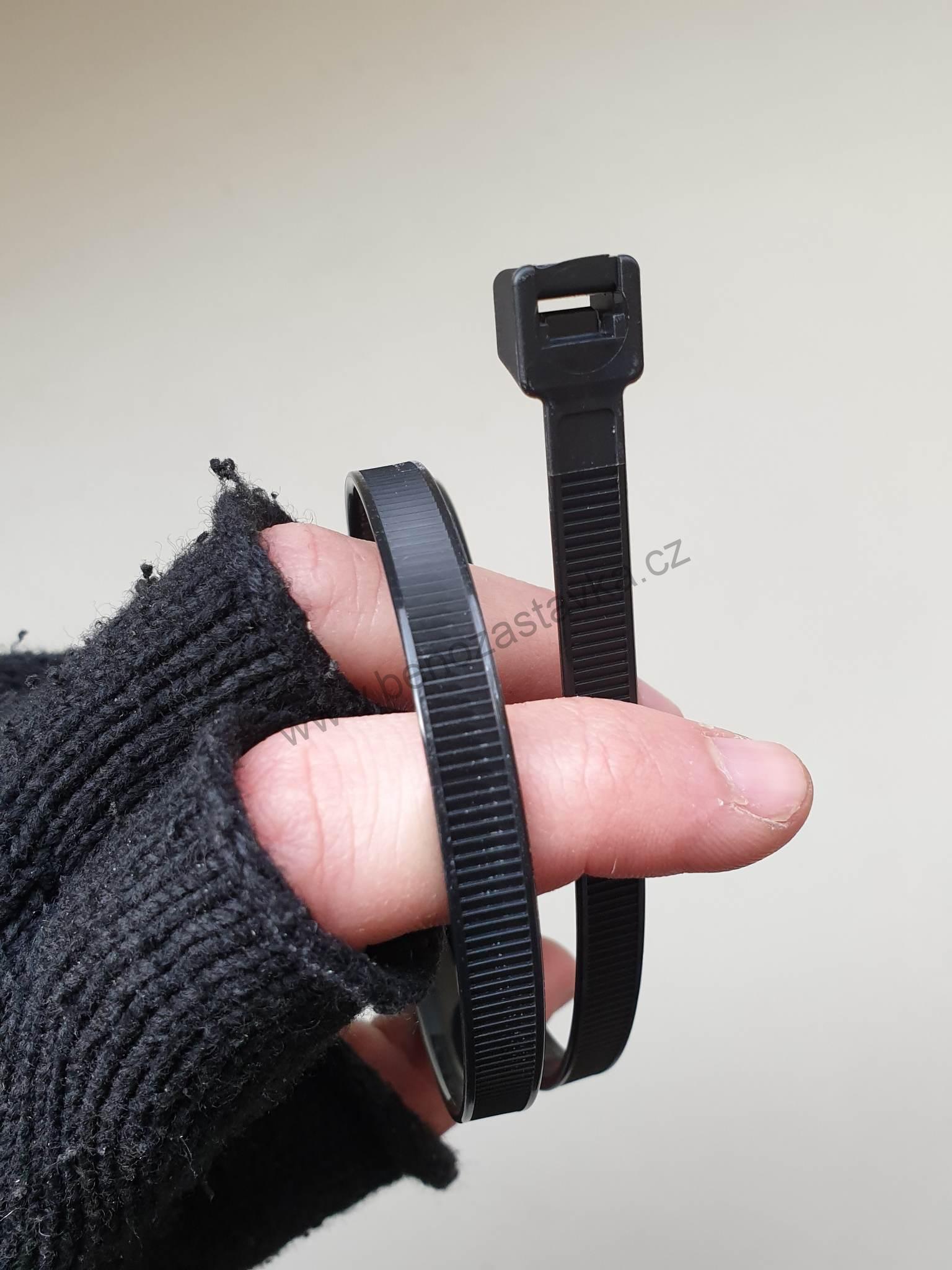 Pásky stahovací 600x8,8mm 50ks