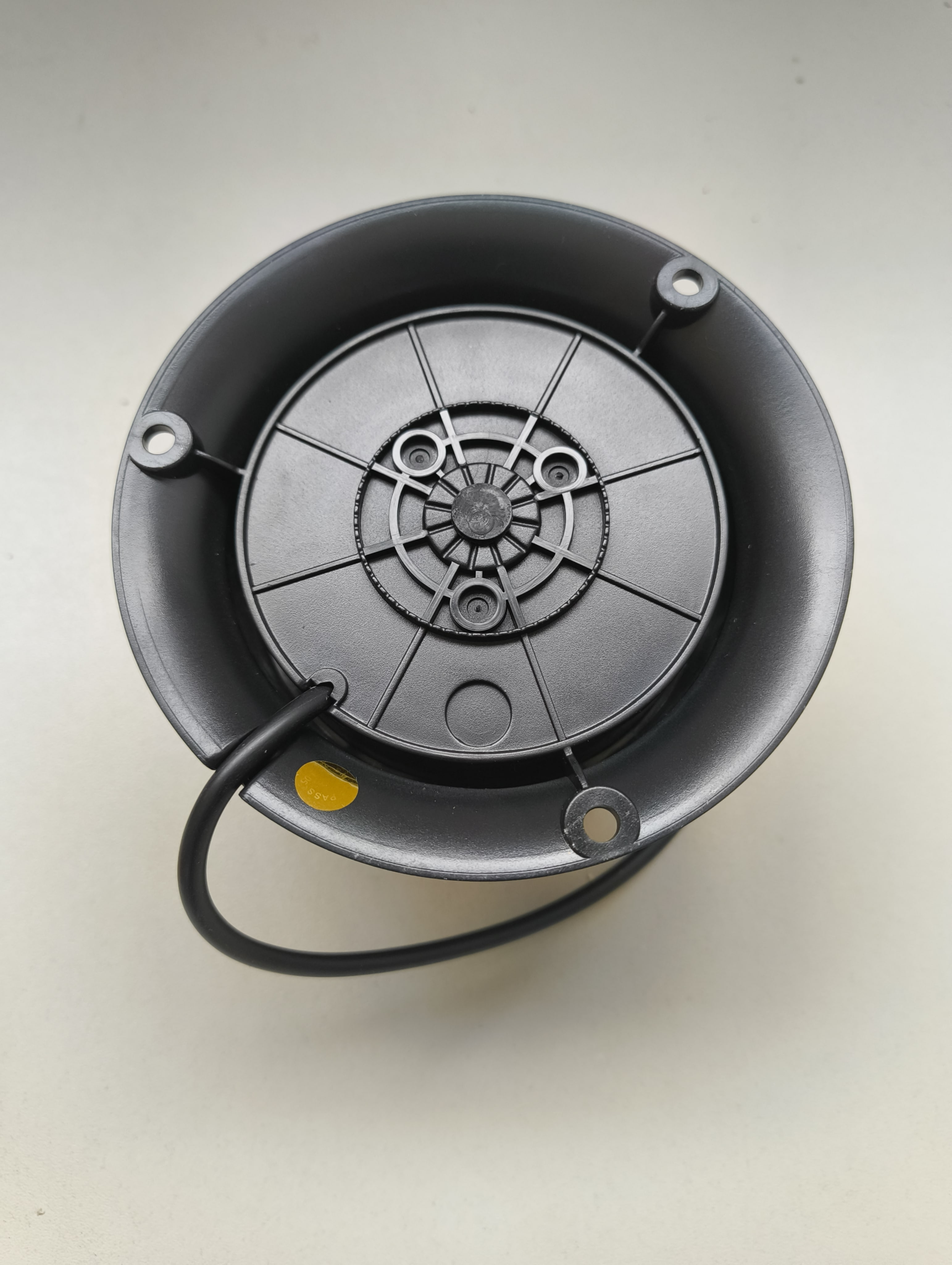 Maják LED, nízký profil, 15W, 12/24 V, oranžový, šroubovací, Ø 86x67 mm