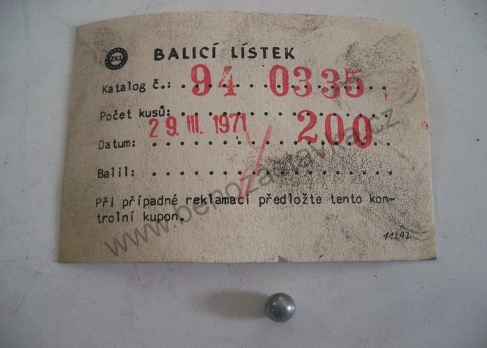 Kulička 8 mm (5/16") - Zetor