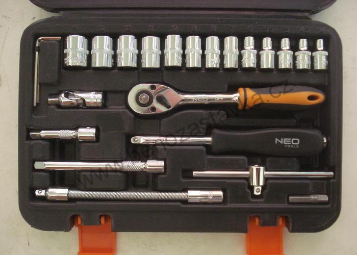 Sada gola 1/4" 46ks NEO tools