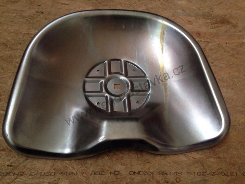 Anatomické sedadlo holé plechové ,sedačka, lavor 44x35 cm - Univerzální