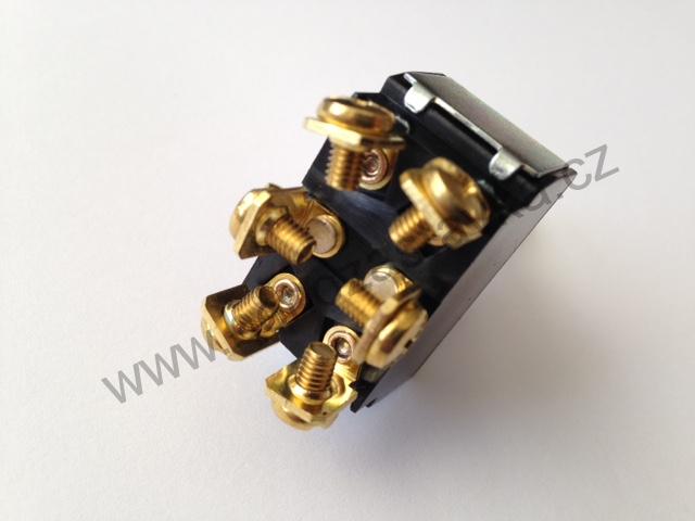 Kovový páčkový přepínač - Zetor