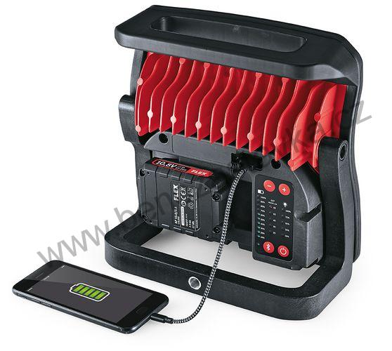 DWL 2500 10.8/18.0 LED aku-plněspektrální svítilna 10,8 /18,0 V