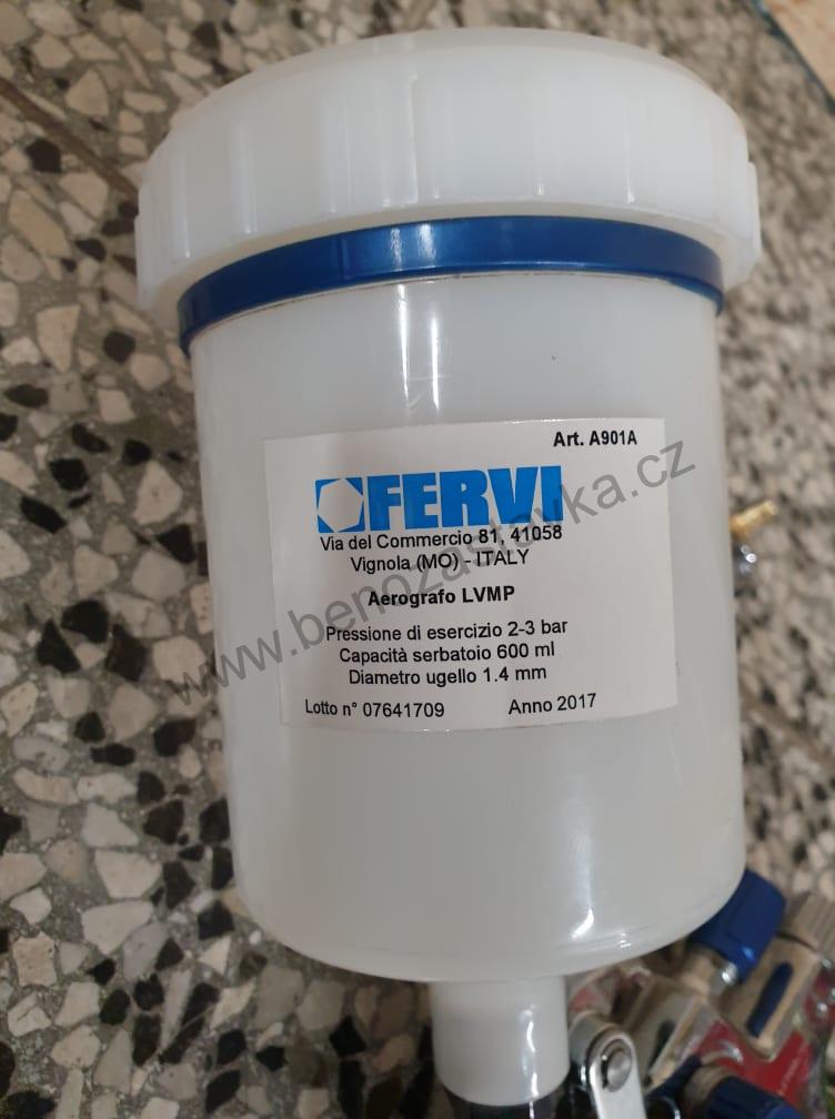 FERVI Vzduchová stříkací pistole pro gravitační plnění
