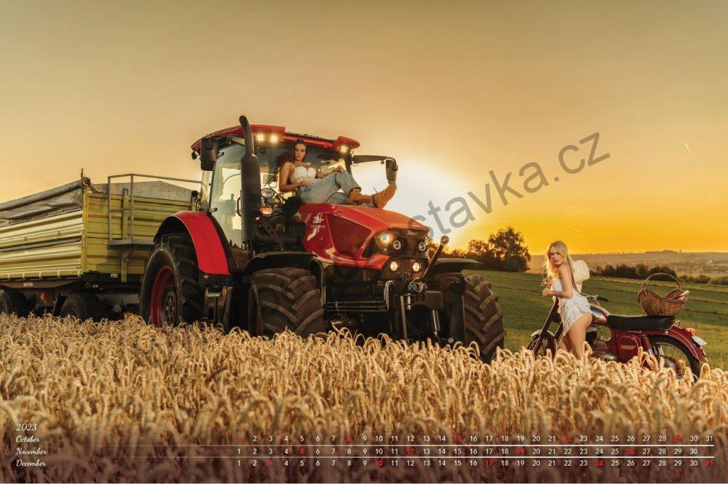 Limitovaný kalendář Zetor 2023