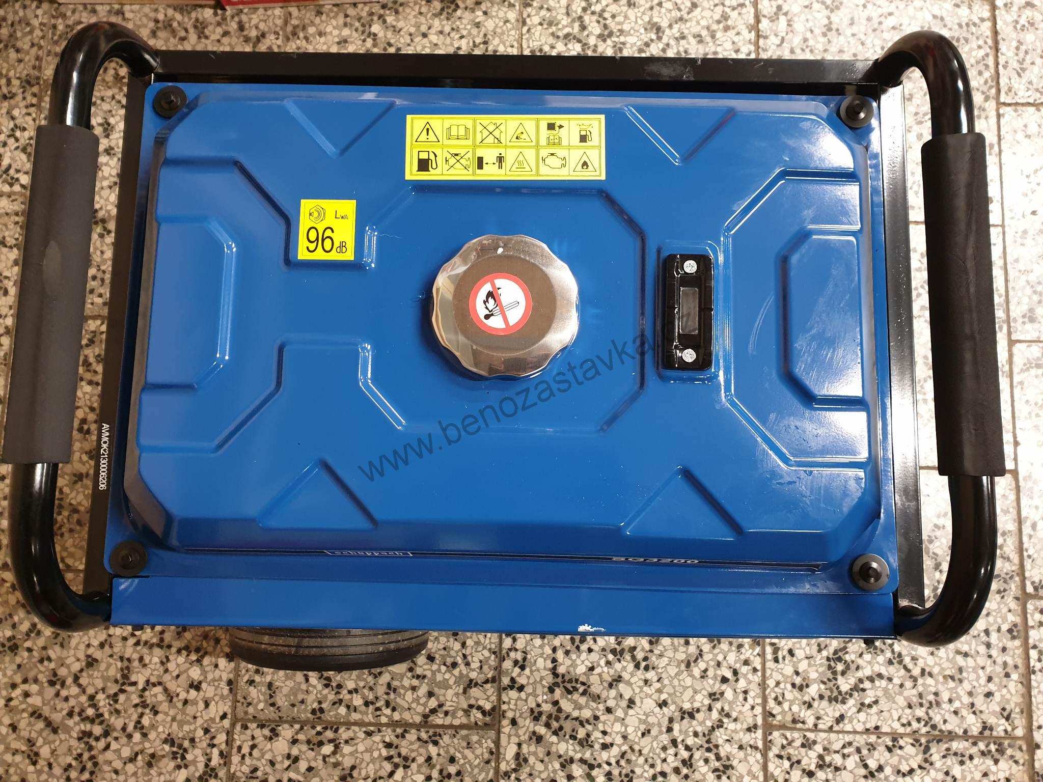 Elektrocentrála rámová SG 3200 2800W s regulací AVR