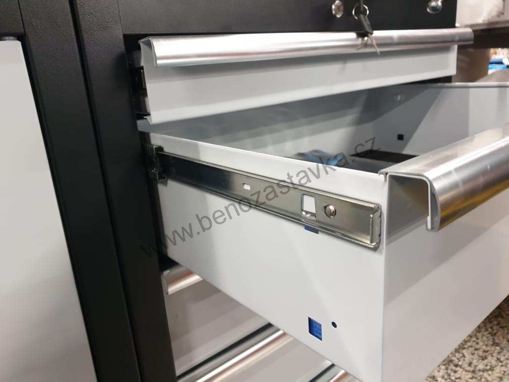 Dílenská stěna FERVI - 2040x498x2000 mm