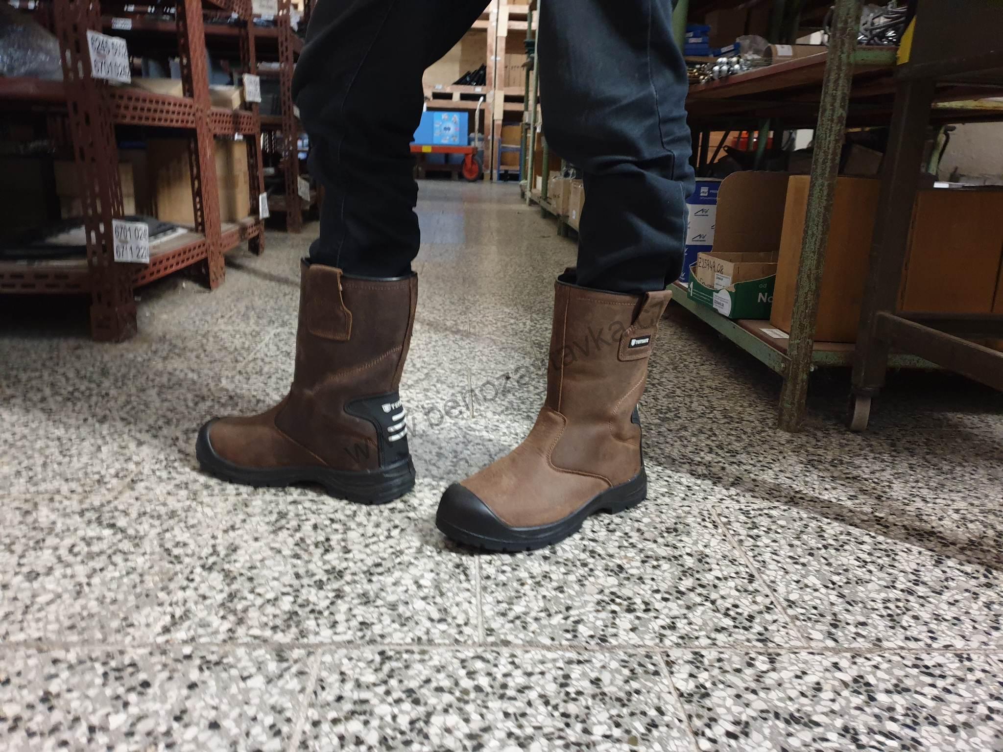 Unisex boty RIGGER, kožené