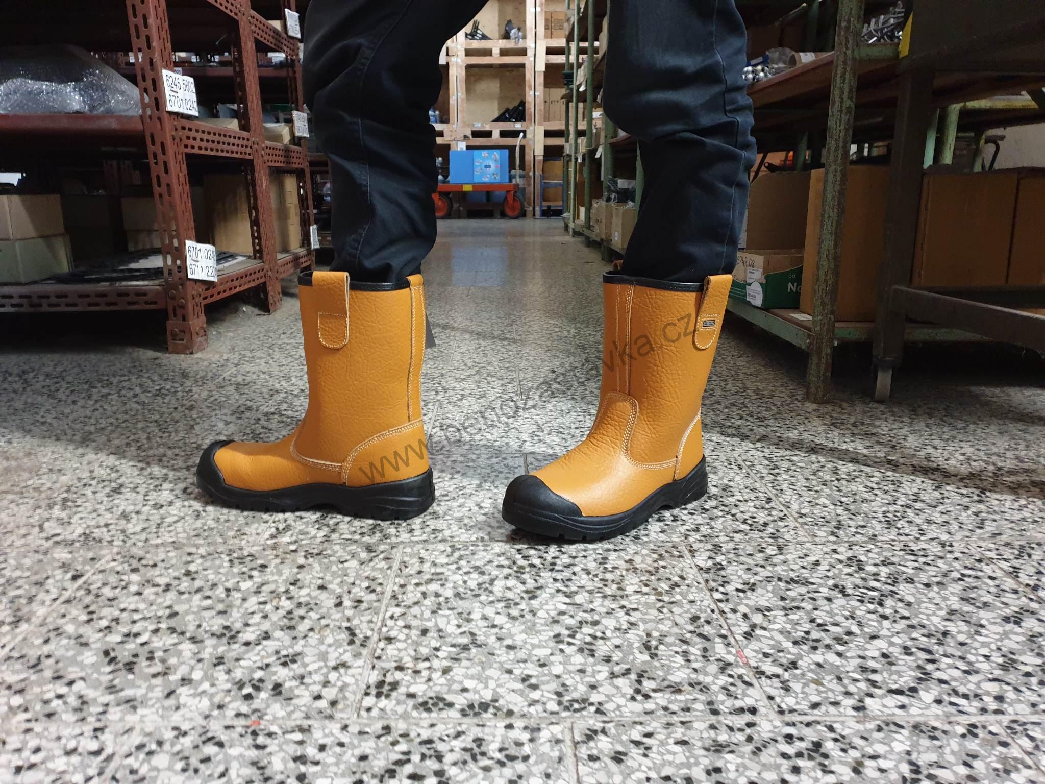 Unisex boty RIGGER, kožešinové