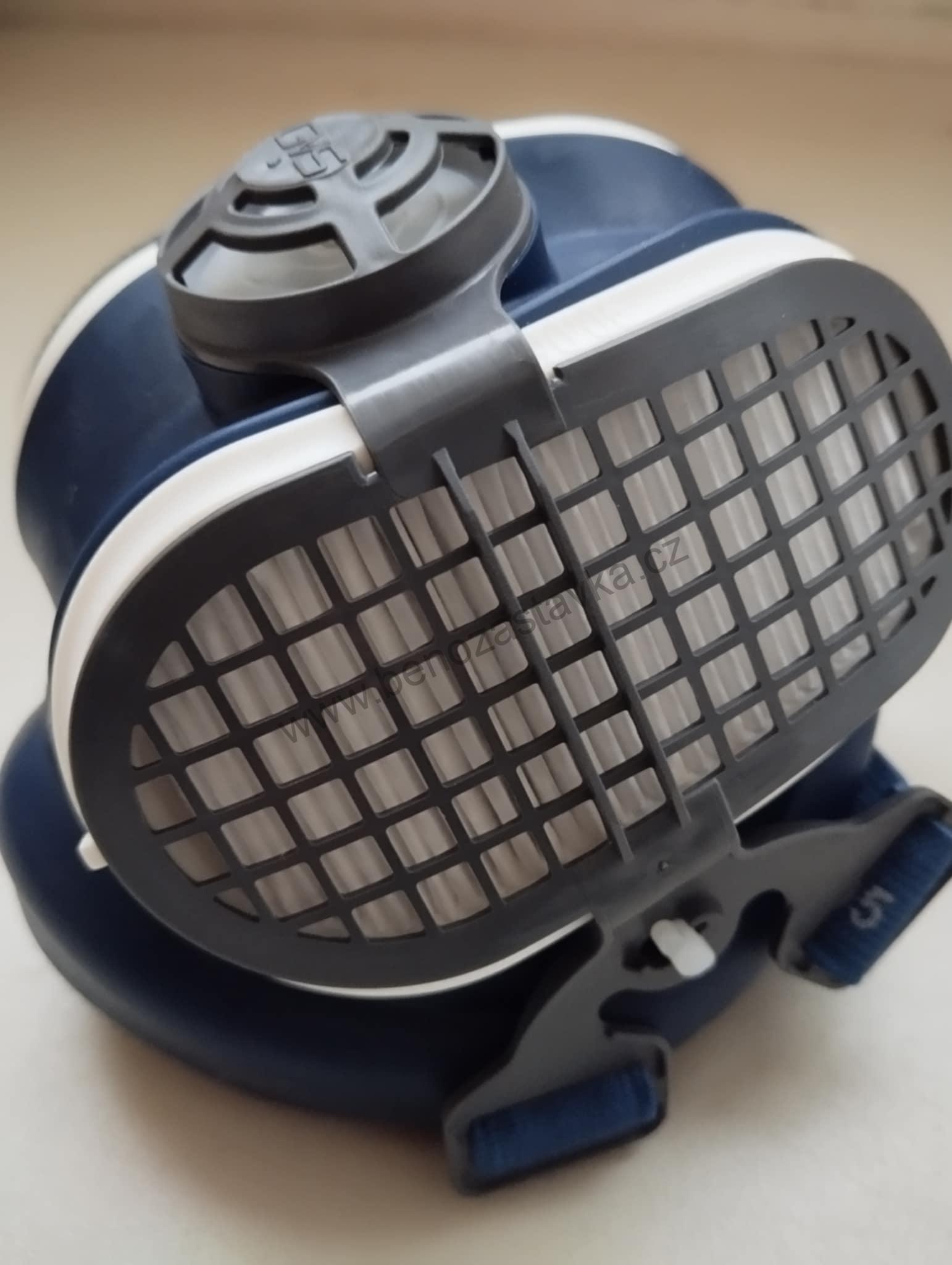 SET obličejová polomaska P3 + sada filtrů + pouzdro GVS ECLIPSE