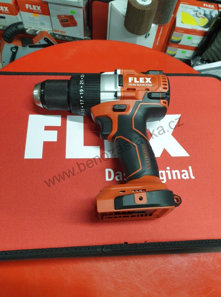 SADA - Aku-vrtačka + Stupňovité vrtáky - FLEX 