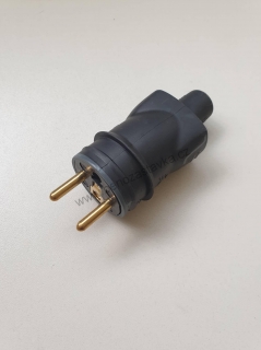 Vidlice gumová černá IP44