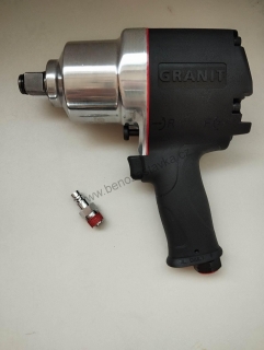 Pneumatický rázový utahovák 3/4" 1690Nm GRANIT BLACK EDITION
