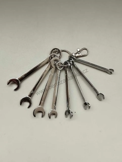 Sada mini očkoplochých klíčů 8ks, 4-11mm
