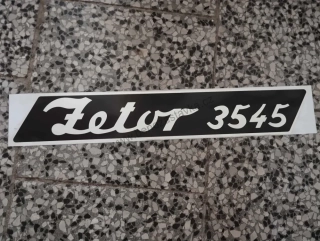 Nápis 3545-5301 L+P - Zetor 3545