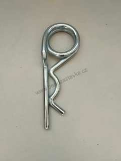 Závlačka 8,0 x 24-40 mm - pružinová dvojitá