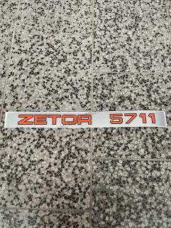 Nápis Zetor 5711 - Zetor URI