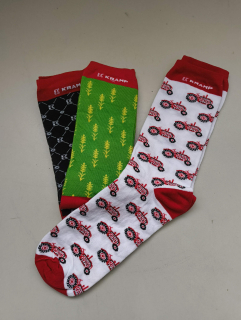 Ponožky Fun, vel. 43-47, 3 páry